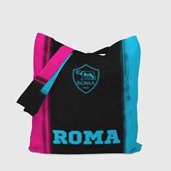 Сумка-шоппер Roma - neon gradient по-центру