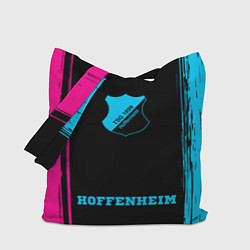 Сумка-шопер Hoffenheim - neon gradient по-центру, цвет: 3D-принт