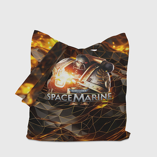 Сумка-шоппер Warhammer 40000 space marine 2 / 3D-принт – фото 1