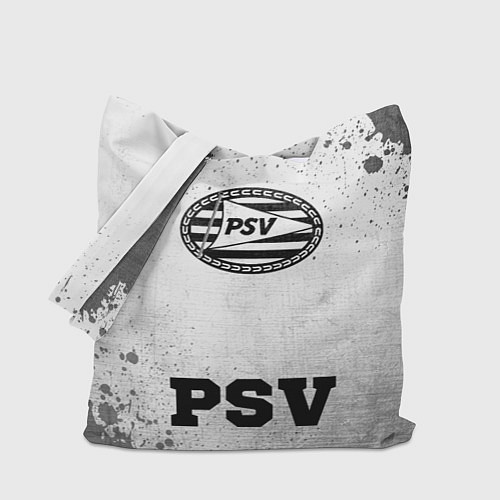 Сумка-шоппер PSV - white gradient по-центру / 3D-принт – фото 1