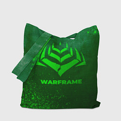 Сумка-шопер Warframe - green gradient, цвет: 3D-принт