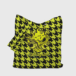 Сумка-шоппер Cyberpunk 2077 pattern