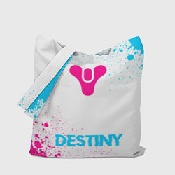 Сумка-шоппер Destiny neon gradient style по-центру