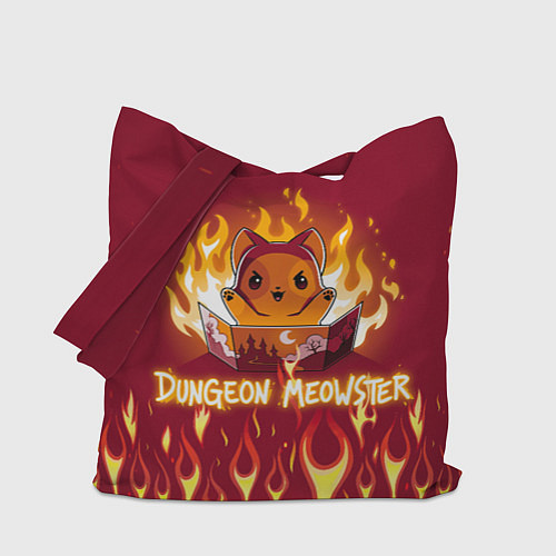 Сумка-шоппер Mr DnD Meowster / 3D-принт – фото 1