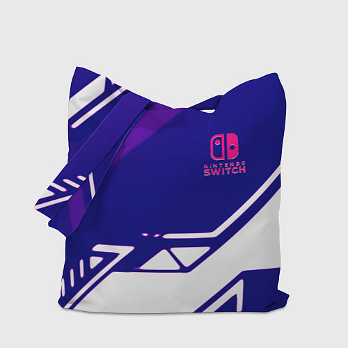 Сумка-шоппер Нинтендо геометрия киберспорт / 3D-принт – фото 1