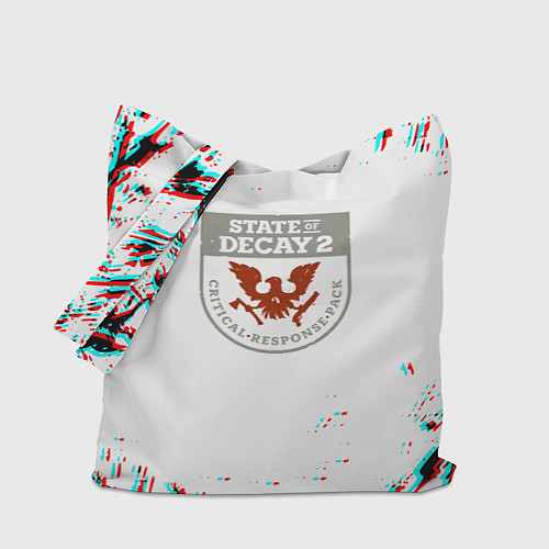 Сумка-шоппер State of decay краски / 3D-принт – фото 1