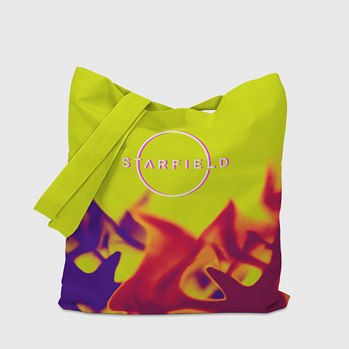 Сумка-шоппер Starfield fire steel / 3D-принт – фото 1