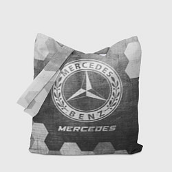 Сумка-шоппер Mercedes - grey gradient