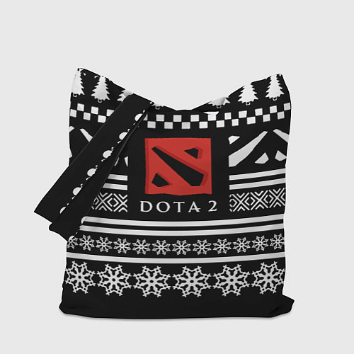 Сумка-шоппер Dota pattern game / 3D-принт – фото 1