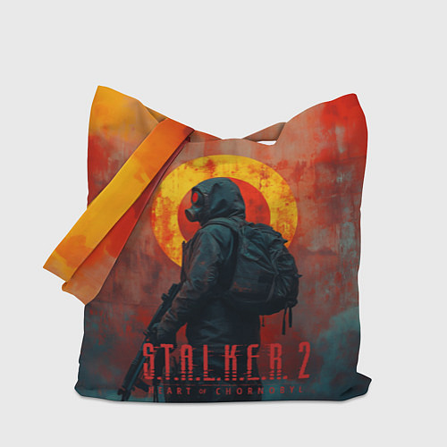 Сумка-шоппер Stalker 2 poster art / 3D-принт – фото 1