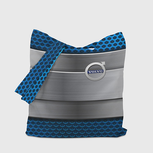 Сумка-шоппер Volvo metal steel / 3D-принт – фото 1