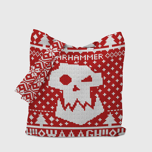 Сумка-шоппер Вязаный warhammer waaagh / 3D-принт – фото 1