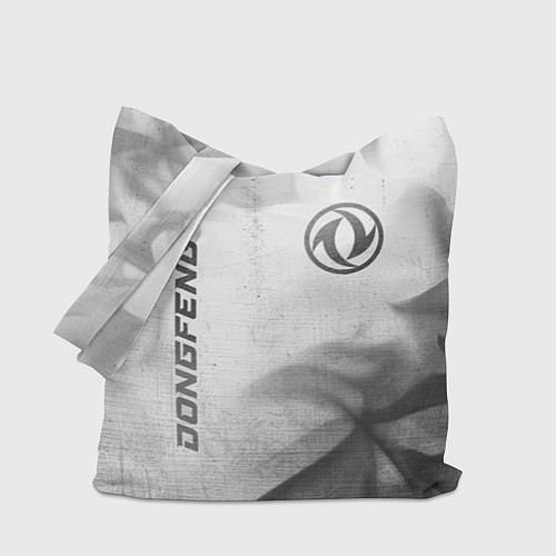 Сумка-шоппер Dongfeng - white gradient вертикально / 3D-принт – фото 1