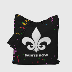 Сумка-шопер Saints Row конфети, цвет: 3D-принт