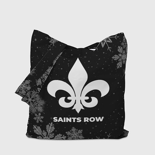 Сумка-шоппер Снежный Saints Row / 3D-принт – фото 1