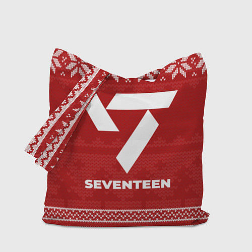 Сумка-шоппер Новогодний Seventeen / 3D-принт – фото 1