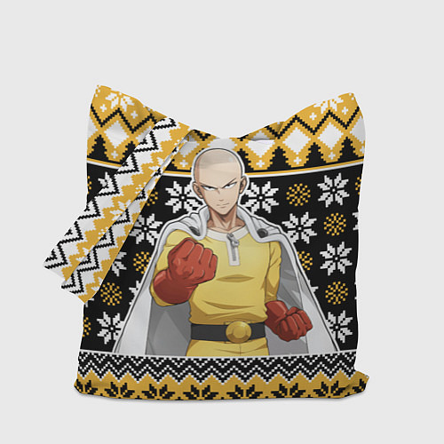 Сумка-шоппер One-Punch Man sweater / 3D-принт – фото 1