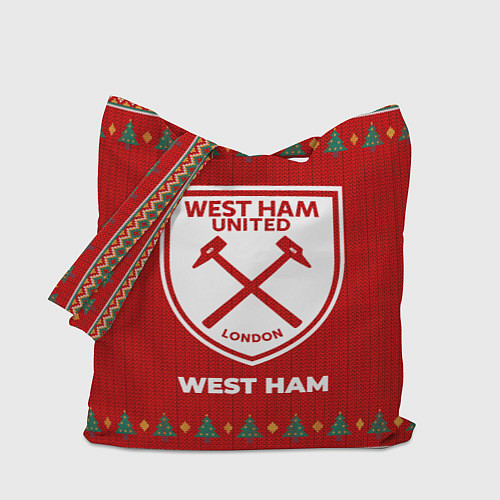 Сумка-шоппер West Ham new year / 3D-принт – фото 1