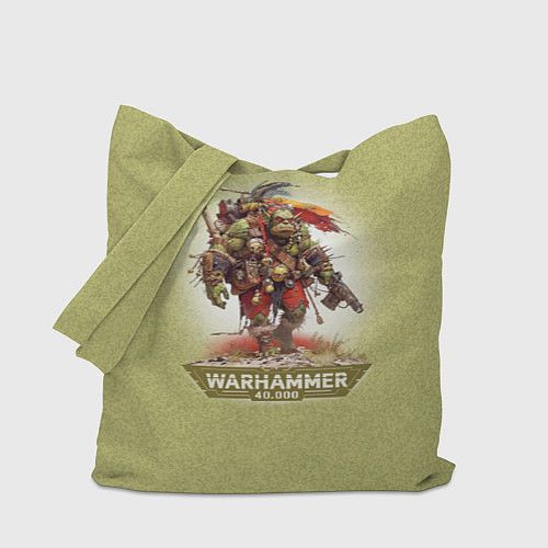 Сумка-шоппер Воин орк Warhammer / 3D-принт – фото 1