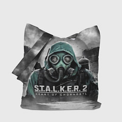 Сумка-шопер Stalker 2 heart of Chornobyl radiation, цвет: 3D-принт