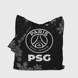 Сумка-шопер Снежный PSG, цвет: 3D-принт