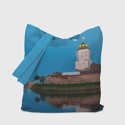 Сумка-шоппер Выборгский замок / 3D-принт – фото 1