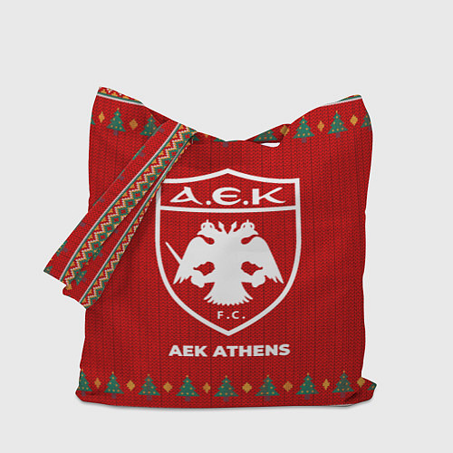Сумка-шоппер AEK Athens new year / 3D-принт – фото 1