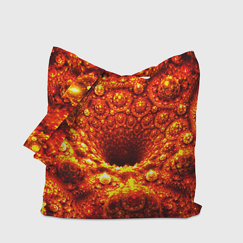 Сумка-шоппер Фрактал абстракция / 3D-принт – фото 1