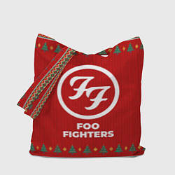 Сумка-шопер Foo Fighters new year, цвет: 3D-принт