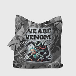 Сумка-шопер We are Venom - graffiti, цвет: 3D-принт