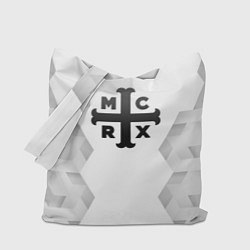 Сумка-шопер My Chemical Romance white poly, цвет: 3D-принт