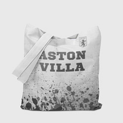 Сумка-шопер Aston Villa - white gradient посередине, цвет: 3D-принт