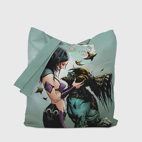 Сумка-шоппер Mileena & Kotal Kahn - Mortal Kombat / 3D-принт – фото 1