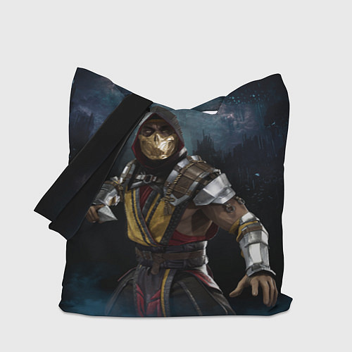 Сумка-шоппер Mortal Kombat - Скорпион / 3D-принт – фото 1