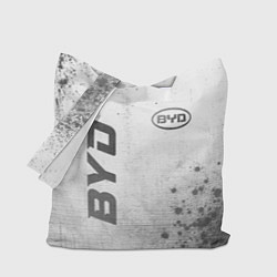 Сумка-шоппер BYD - white gradient вертикально