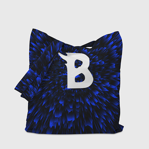 Сумка-шоппер Beastars blue energy / 3D-принт – фото 1