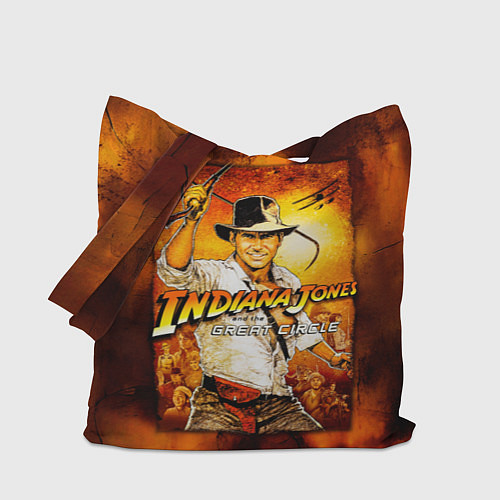 Сумка-шоппер Indiana Jones and the Great Circle / 3D-принт – фото 1
