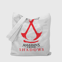 Сумка-шопер Assassins Creed Shadows - samurai, цвет: 3D-принт