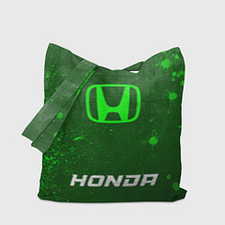 Сумка-шоппер Honda - green gradient по-центру