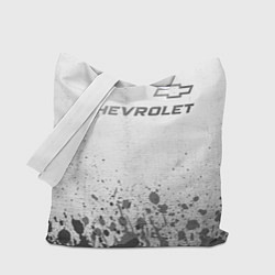 Сумка-шоппер Chevrolet - white gradient посередине