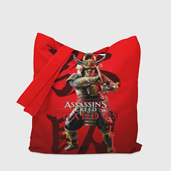 Сумка-шоппер Assassins Creed Shadows - samurai Yasuke