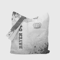 Сумка-шоппер Bayer 04 - white gradient вертикально