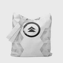 Сумка-шопер Ghost of Tsushima white poly, цвет: 3D-принт