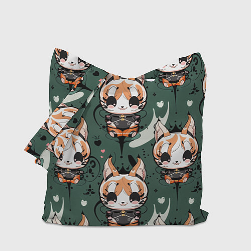 Сумка-шоппер Анимешный лис фенек / 3D-принт – фото 1
