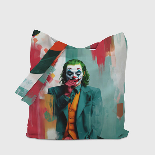 Сумка-шоппер Джокер и стены в краске / 3D-принт – фото 1