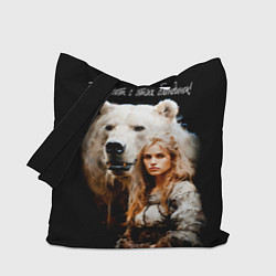 Сумка-шопер Все дуреют с этих блондинок, цвет: 3D-принт