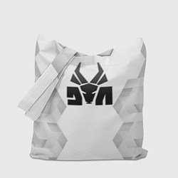 Сумка-шопер Die Antwoord white poly, цвет: 3D-принт