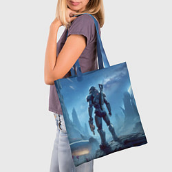 Сумка-шопер Mass Effect - ai art fantasy, цвет: 3D-принт — фото 2