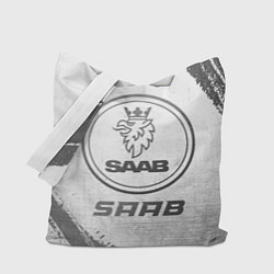 Сумка-шоппер Saab - white gradient