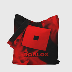 Сумка-шопер Roblox - red gradient, цвет: 3D-принт